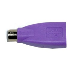 CHERRY 6171784 kabel kønsskifter PS/2 USB A Violet
