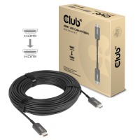 CLUB3D HIGH SPEED HDMI AOC CABLE 8K60HZ 20M M/M HDMI-kabel HDMI Type A (Standard) Sort