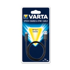Varta 57944101401 USB-kabel 1 m USB 3.2 Gen 1 (3.1 Gen 1) USB A USB C Sort