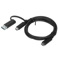 Lenovo 4Z50V83108 USB-kabel 2 m USB C Sort