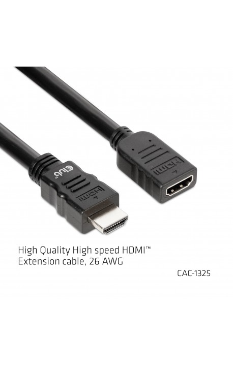 CLUB3D CAC-1325 HDMI-kabel 5 m HDMI Type A (Standard) Sort