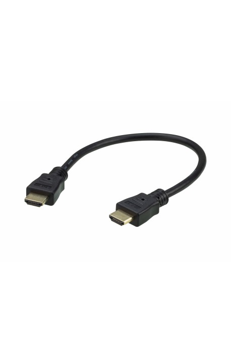 ATEN 2L-7DA3H HDMI-kabel 0,3 m HDMI Type A (Standard) Sort, Guld