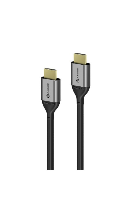 ALOGIC ULHD02-SGR HDMI-kabel 2 m HDMI Type A (Standard) Sort, Grå