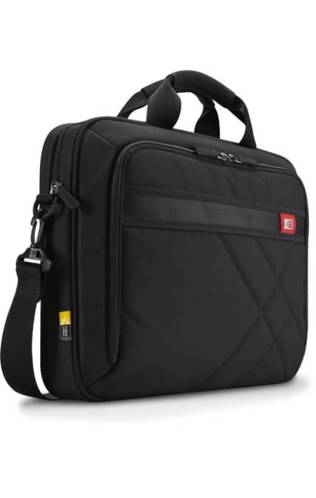 Case Logic DLC-115 Black taske og etui til notebook 39,6 cm (15.6") Brevtaske Sort
