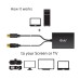 CLUB3D cac-1130 0,6 m MiniDP/USB-A DVI-D Sort