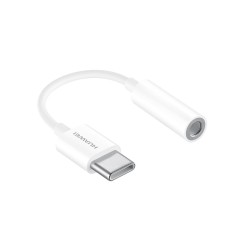 Huawei CM20 kabel til mobiltelefon Hvid 0,09 m USB Type-C 3,5 mm