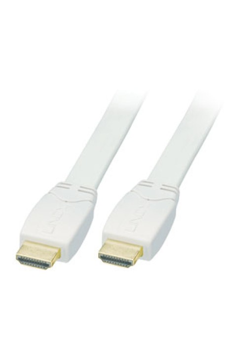 Lindy HDMI 1.3/1.4 Premium 1.0m HDMI-kabel 1 m HDMI Type A (Standard) Hvid