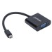 Manhattan 151504 videokabel adapter Mini DisplayPort VGA (D-Sub) Sort