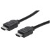 Manhattan 323192 HDMI-kabel 1 m HDMI Type A (Standard) Sort