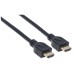 Manhattan 353939 HDMI-kabel 2 m HDMI Type A (Standard) Sort