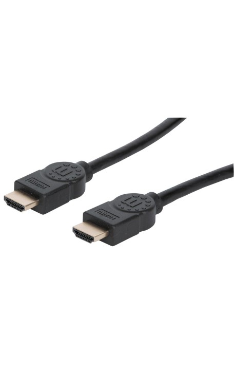 Manhattan 354080 HDMI-kabel 2 m HDMI Type A (Standard) Sort
