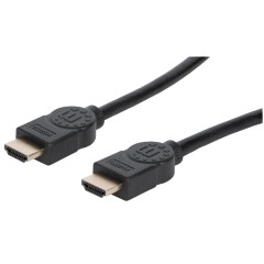 Manhattan 354332 HDMI-kabel 3 m HDMI Type A (Standard) Sort