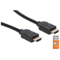 Manhattan 355346 HDMI-kabel 1,8 m HDMI Type A (Standard) Sort