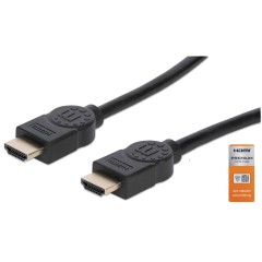 Manhattan 355353 HDMI-kabel 3 m HDMI Type A (Standard) Sort