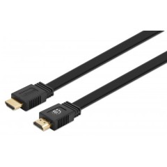 Manhattan 355599 HDMI-kabel 0,5 m HDMI Type A (Standard) Sort