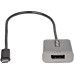 StarTech.com CDP2DPEC USB grafisk adapter 7680 x 4320 pixel Sort, Grå
