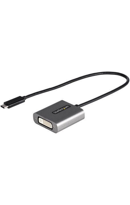 StarTech.com CDP2DVIEC USB grafisk adapter 1920 x 1200 pixel Sort, Sølv