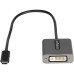 StarTech.com CDP2DVIEC USB grafisk adapter 1920 x 1200 pixel Sort, Sølv