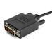 StarTech.com CDP2DVIMM1MB videokabel adapter 1 m USB Type-C DVI-D Sort