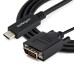 StarTech.com CDP2DVIMM2MB videokabel adapter 2 m USB Type-C DVI-D Sort