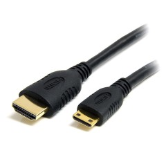 StarTech.com HDACMM2M HDMI-kabel 2 m HDMI Type A (Standard) HDMI Type C (Mini) Sort