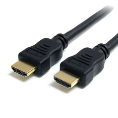 StarTech.com HDMM1MHS HDMI-kabel 1 m HDMI Type A (Standard) Sort