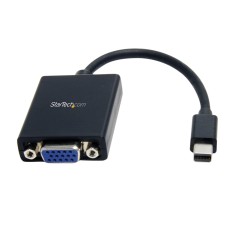 StarTech.com MDP2VGA videokabel adapter 0,13 m Mini DisplayPort VGA (D-Sub) Sort