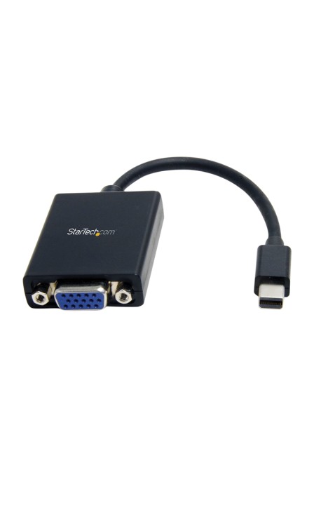 StarTech.com MDP2VGA videokabel adapter 0,13 m Mini DisplayPort VGA (D-Sub) Sort