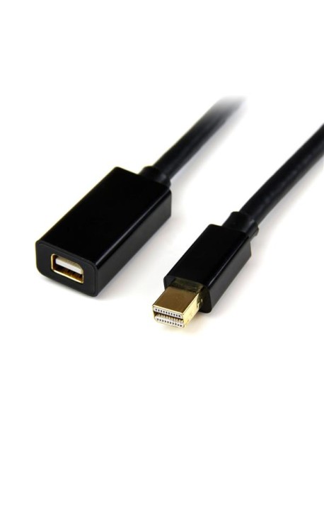 StarTech.com MDPEXT3 DisplayPort kabel 0,9 m Mini DisplayPort Sort