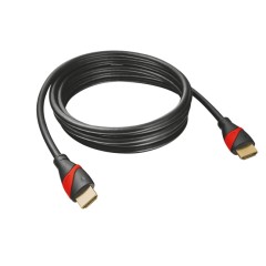Trust HDMI - HDMI, 1.8m HDMI-kabel 1,8 m HDMI Type A (Standard) Sort
