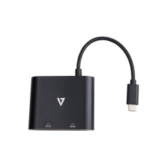 V7 CA06364 USB grafisk adapter 3840 x 2160 pixel Sort